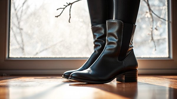 Les meilleures boots femme noir pour un hiver stylé